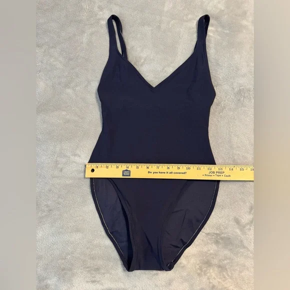 Vintage Calvin Klein Navy One-Piece Swimsuit - Picture 5 of 9